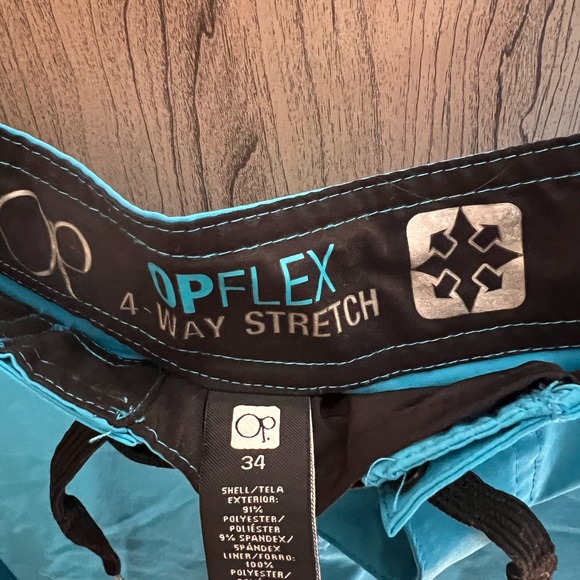 OP Men's Aqua Swim Board Shorts - Picture 4 of 4
